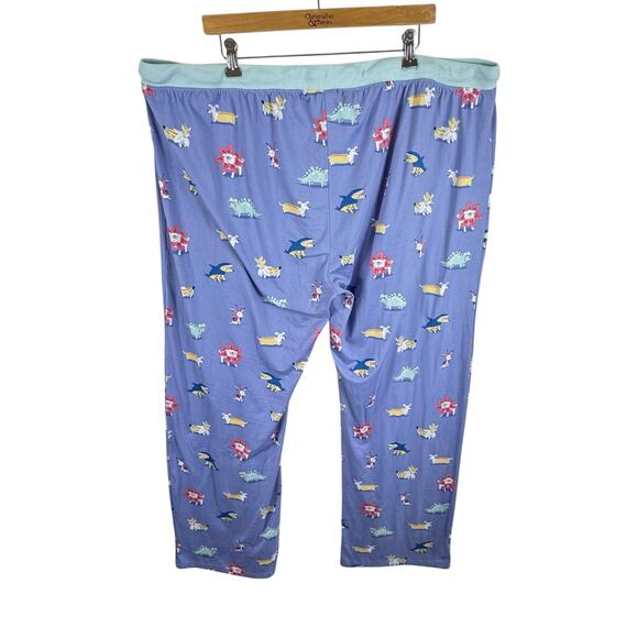 Munki-Munki Nite Nite Costume Dogs Lightweight Drawstring Pajama Lounge Pants 3X - Picture 2 of 5